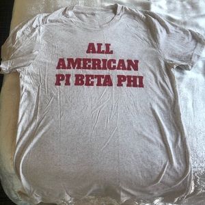 Pi Beta Phi sorority shirt (Ali & Ariel)